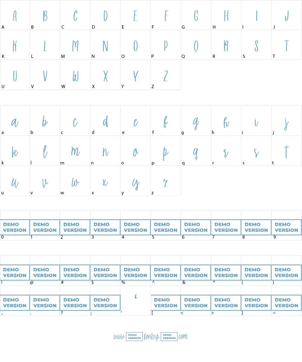 Wonsmith Font Character